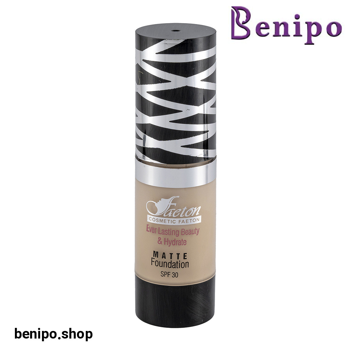 کرم پودر پمپی مات مناسب پوست نرمال و خشک حجم 30 میلی لیتر