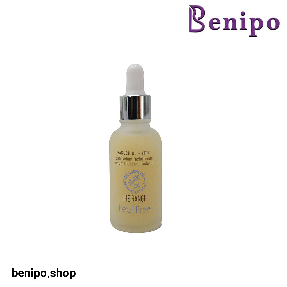 سرم صورت ویتامین C مدل Bakuchiol حجم 30 میلی لیتر