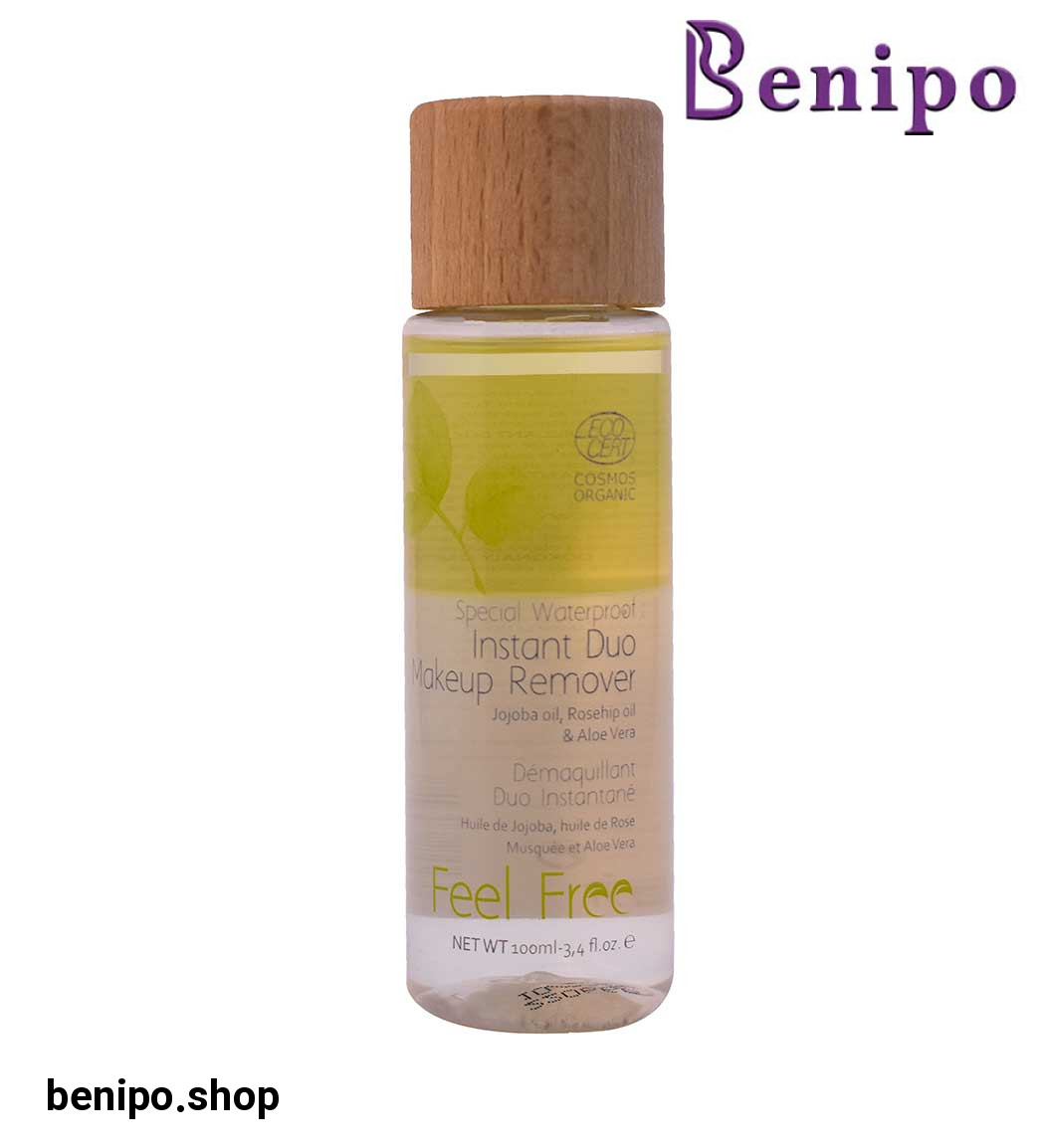 پاک کننده آرایش دو فاز فوری صورت 100 میل