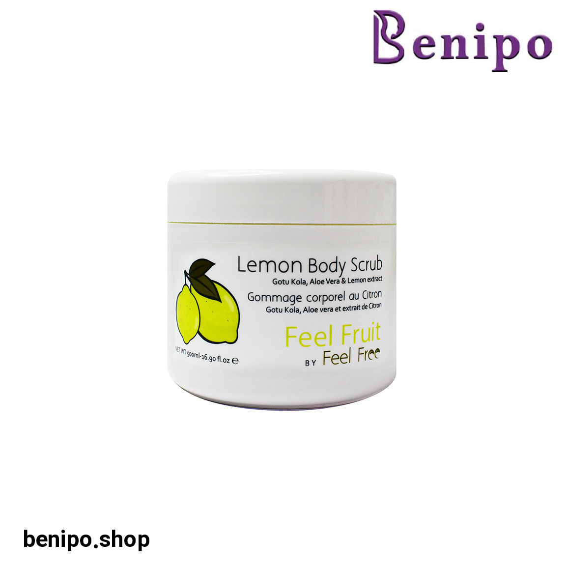 اسکراب بدن مدل Lemon حجم 500 میلی لیتر