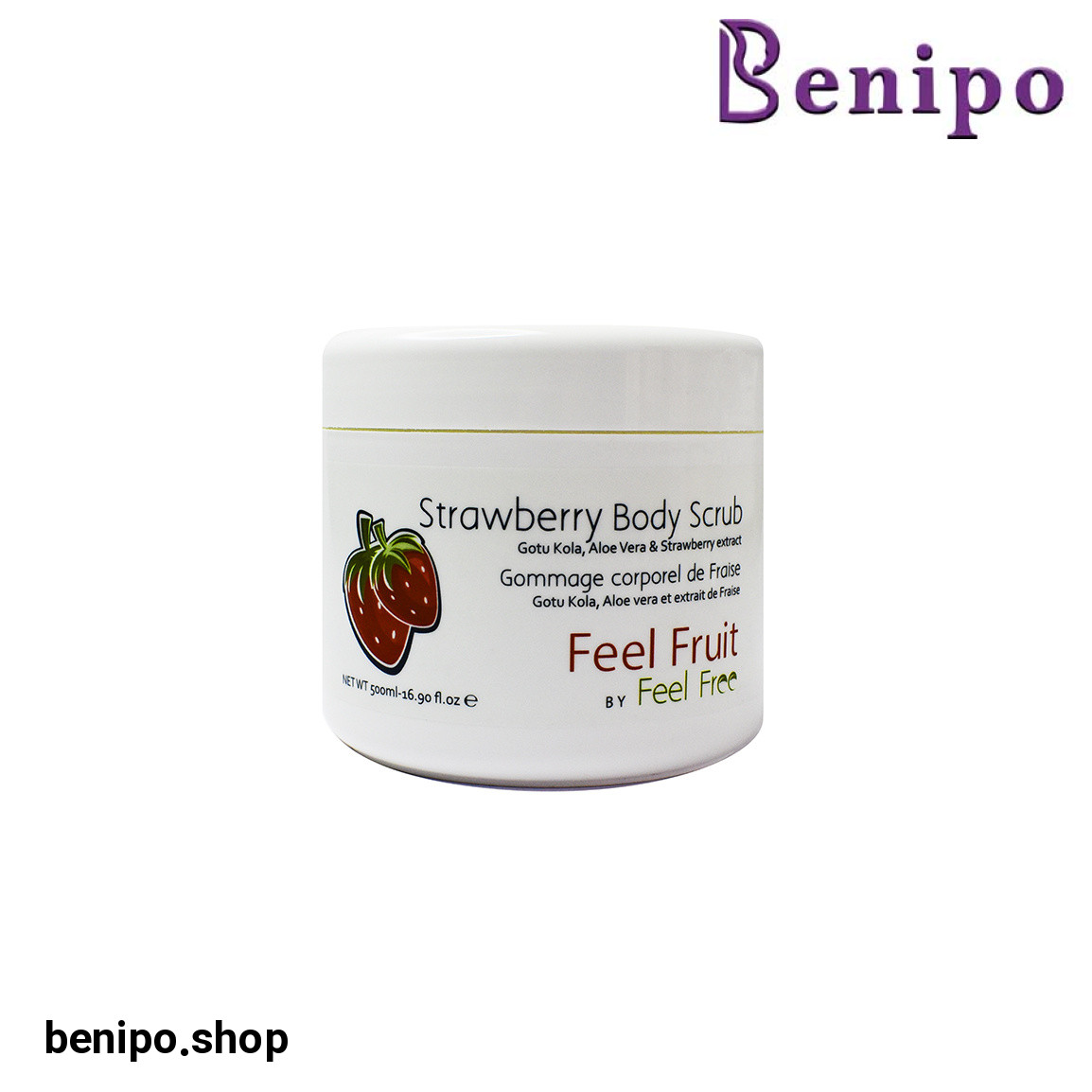 اسکراب بدن مدل Strawberry حجم 500 میلی لیتر