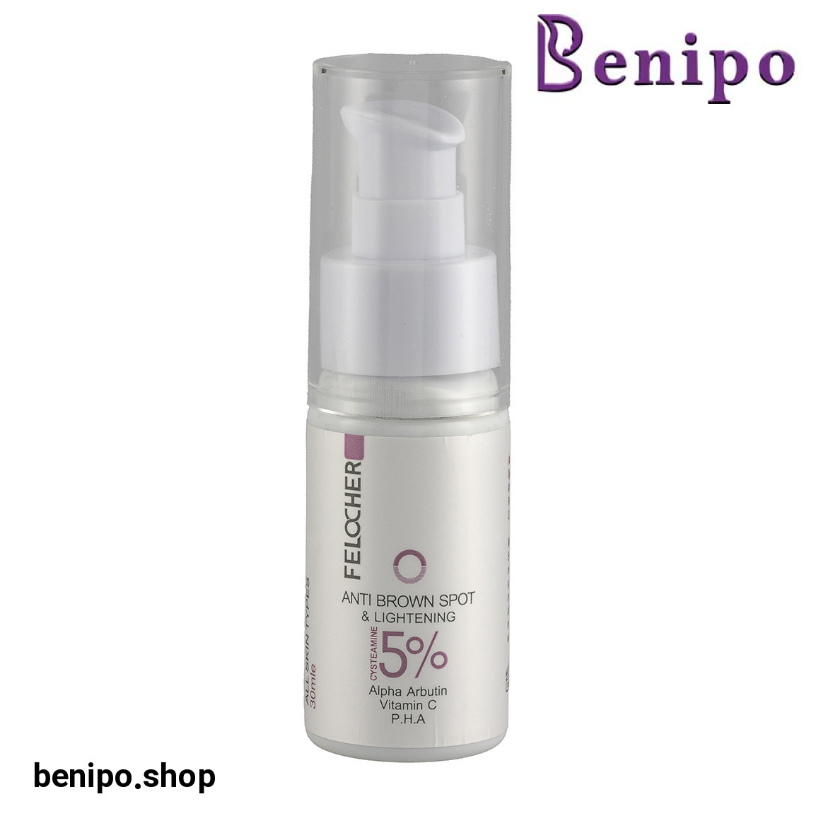 کرم  ضد لک و روشن کننده مناسب انواع پوست حجم 30 میلی لیتر