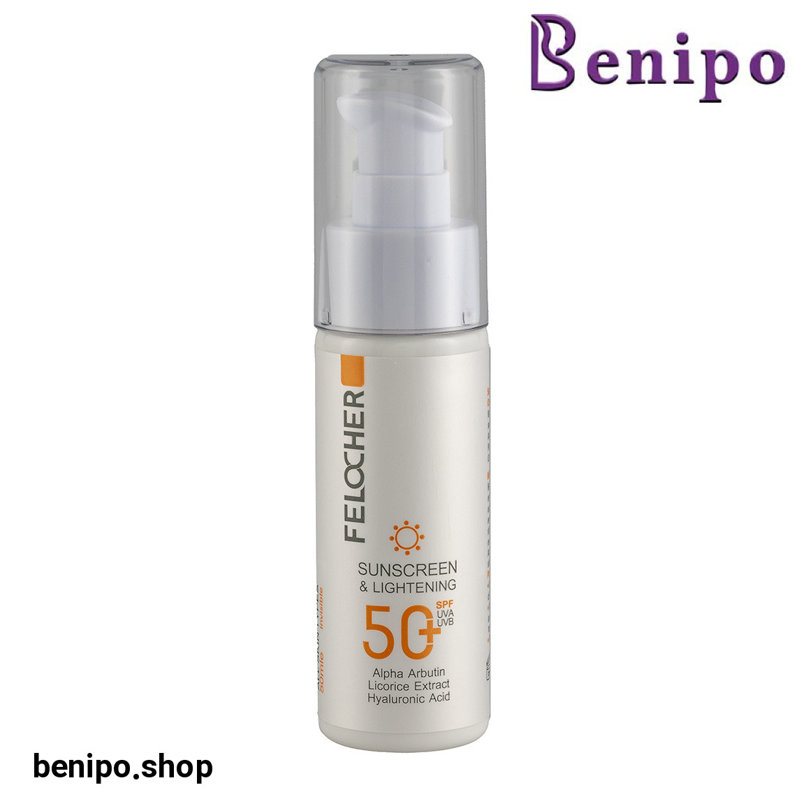 کرم ضد آفتاب بی رنگ با SPF50 مناسب انواع پوست حجم 50 میلی لیتر