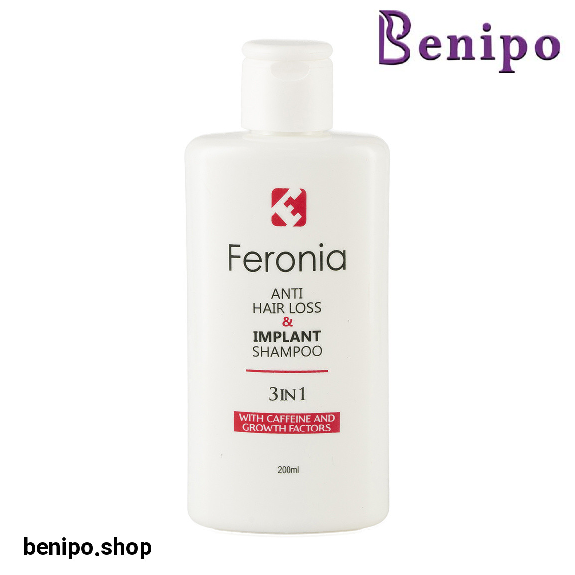 شامپو ایمپلنت و ضد ریزش حاوی کافئین حجم 200 میلی لیتر