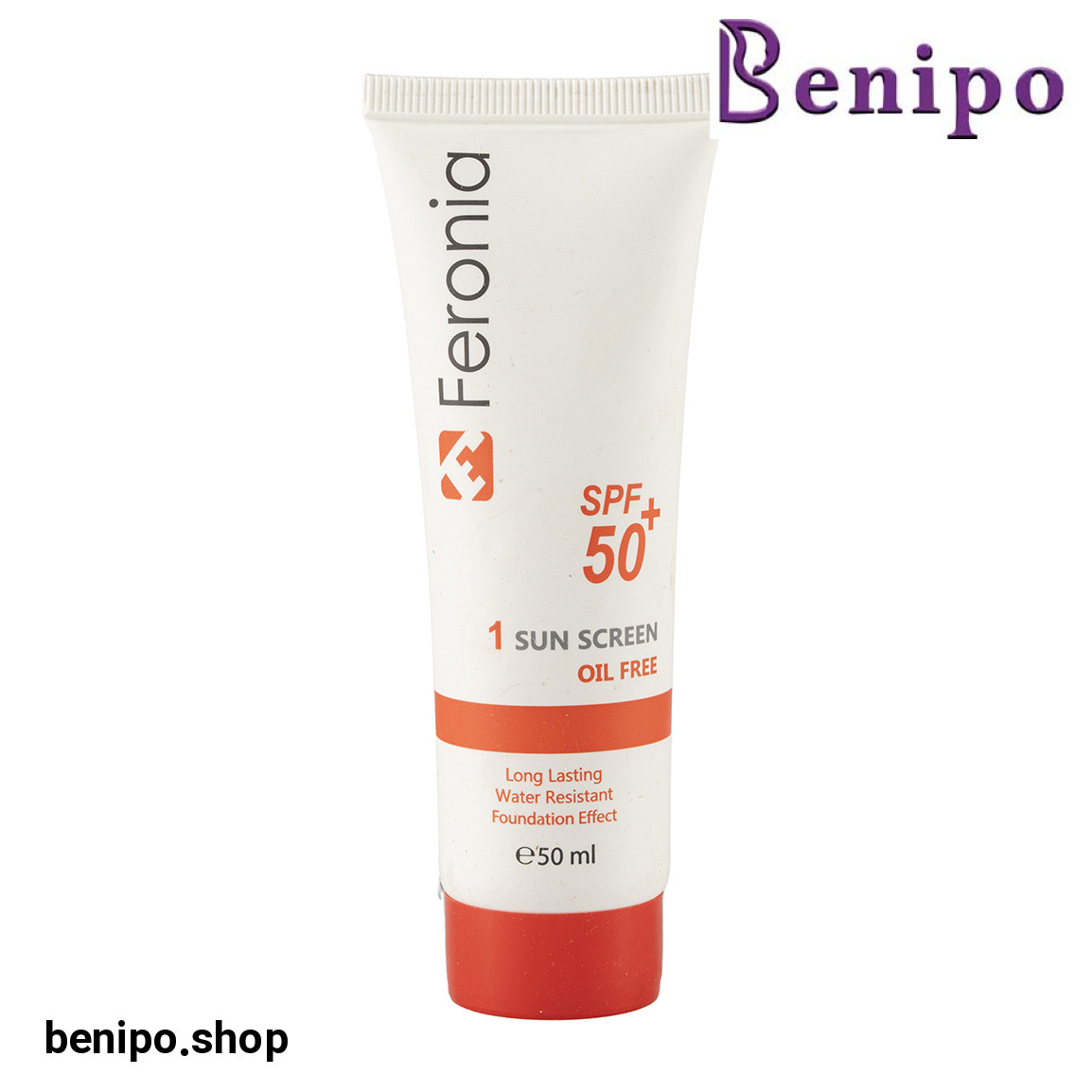 کرم ضد آفتاب رنگی فاقد چربی با SPF50 حجم 50 میلی لیتر