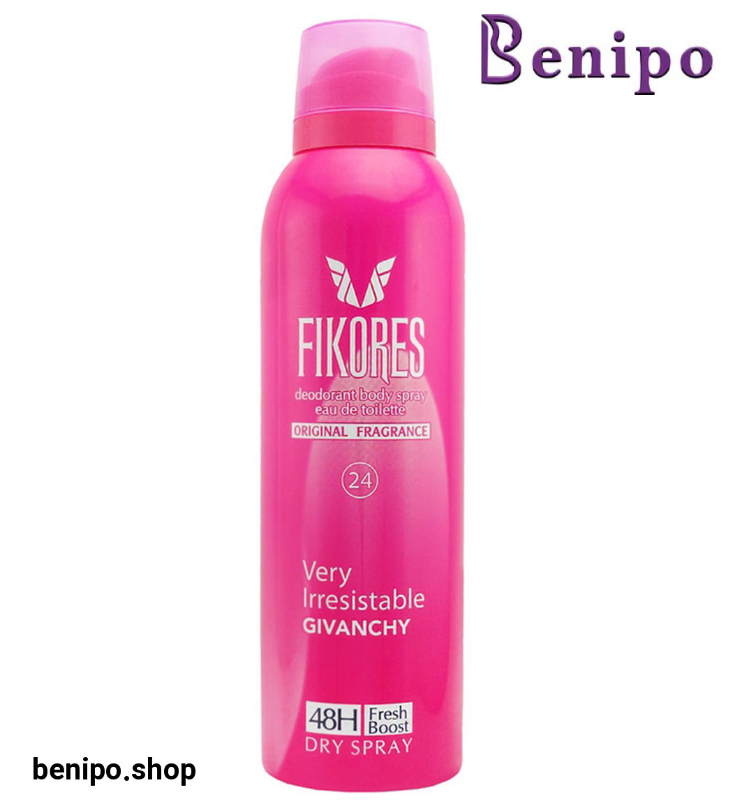 اسپری خوشبو کننده بدن زنانه ژیوانشی وری ایرسیستیبل 200میل