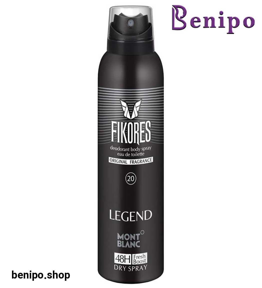 اسپری خوشبو کننده بدن مردانه مون‌بلان لجند 200میل