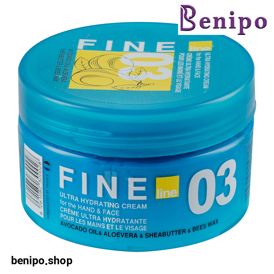 کرم آبرسان قوی دست و صورت حجم  230 میلی لیتر