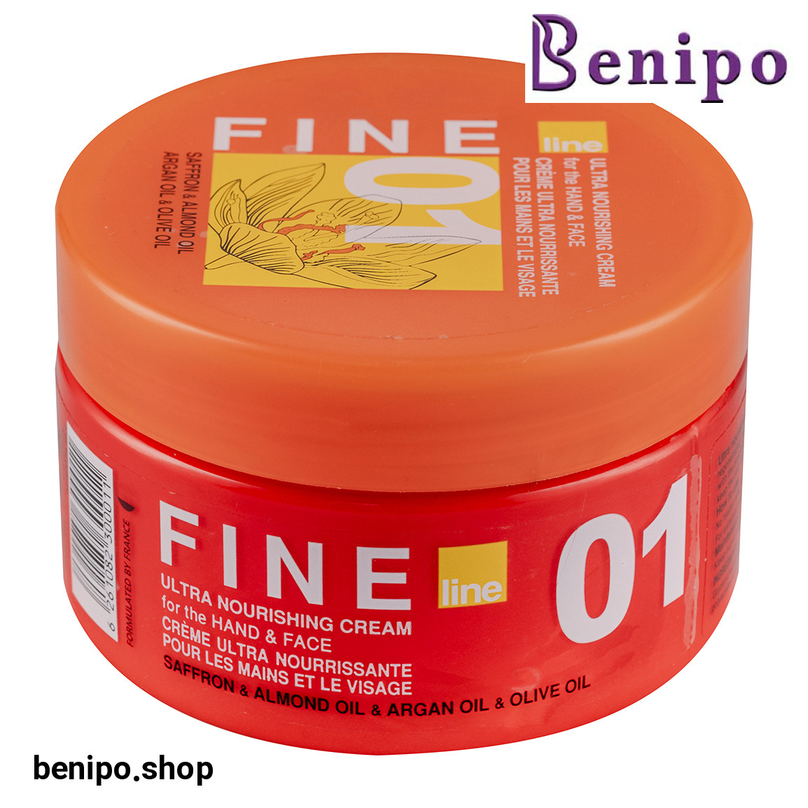 کرم مغذی حاوی عصاره زعفران دست و صورت حجم 230 میلی لیتر