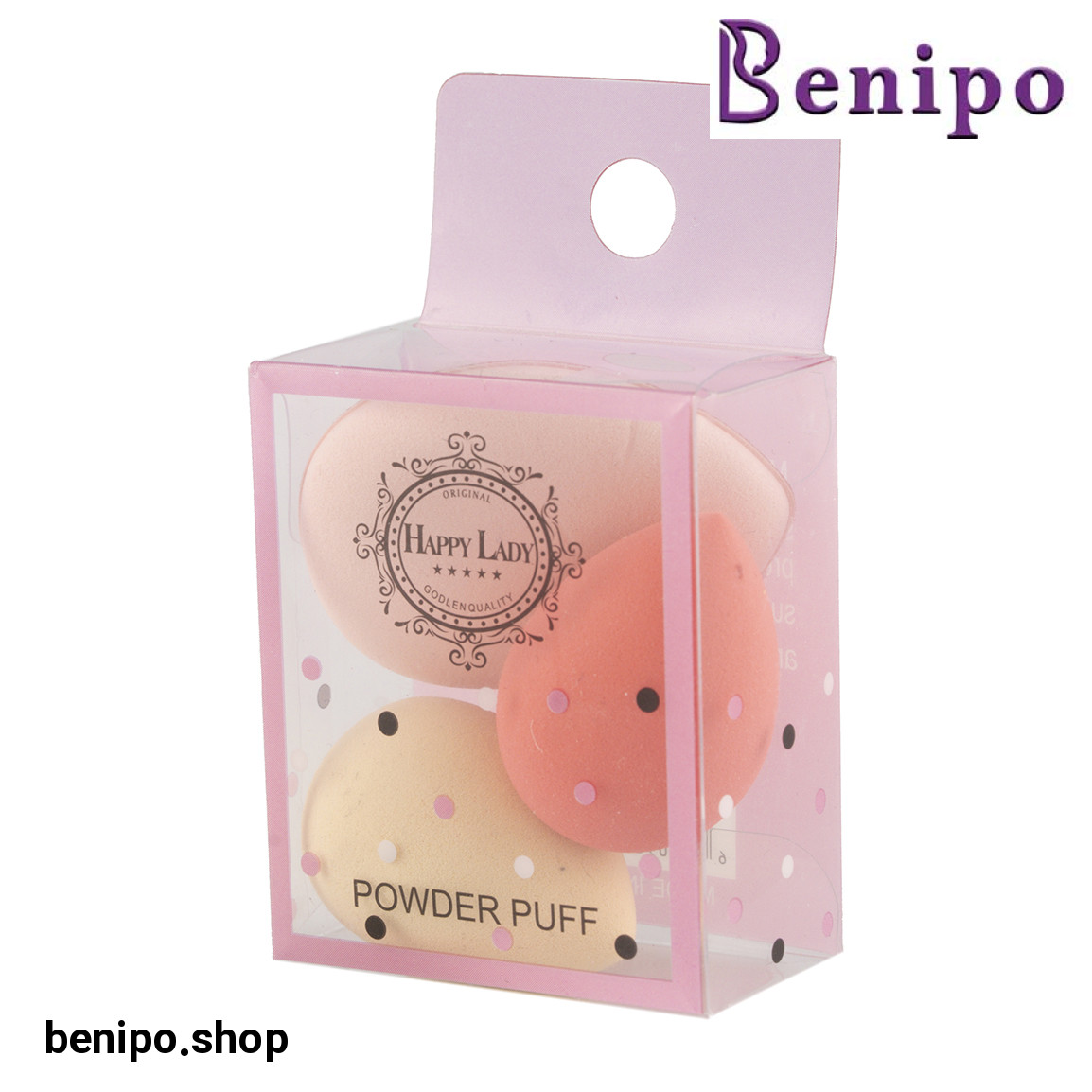 پک 3 عددی پد آرایشی مدل انگشتی و اشکی با ارسال رنگ رندوم