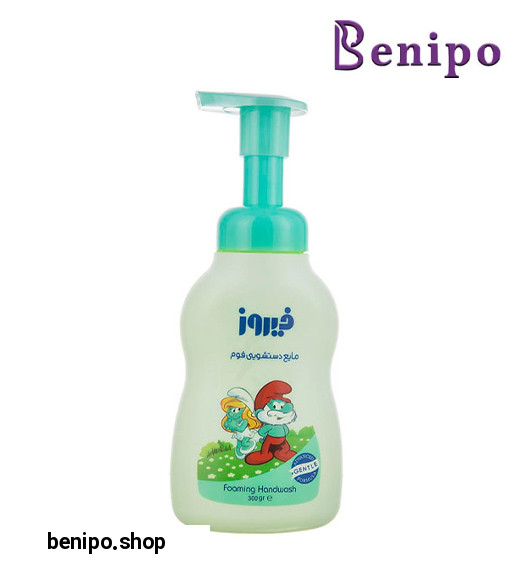 مایع دست شویی فومی سبز 300گرم