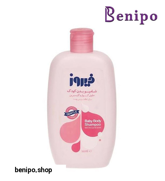 شامپو بدن کودک صورتی حاوی گوار و گلیسیرین 300میل