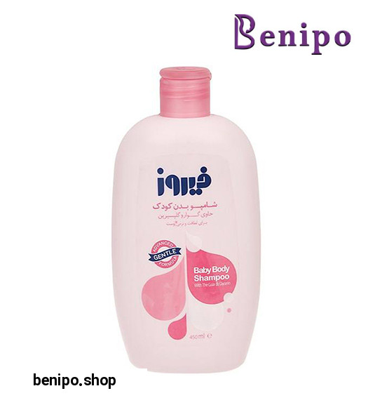 شامپو بدن کودک صورتی حاوی گوار و گلیسیرین 450میل