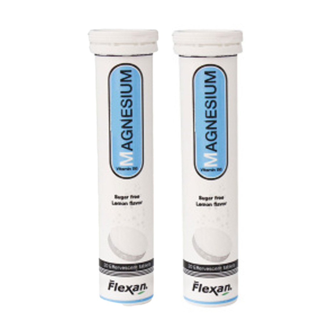 پک دو عددی قرص جوشان منیزیم و B6 بسته 20 عددی