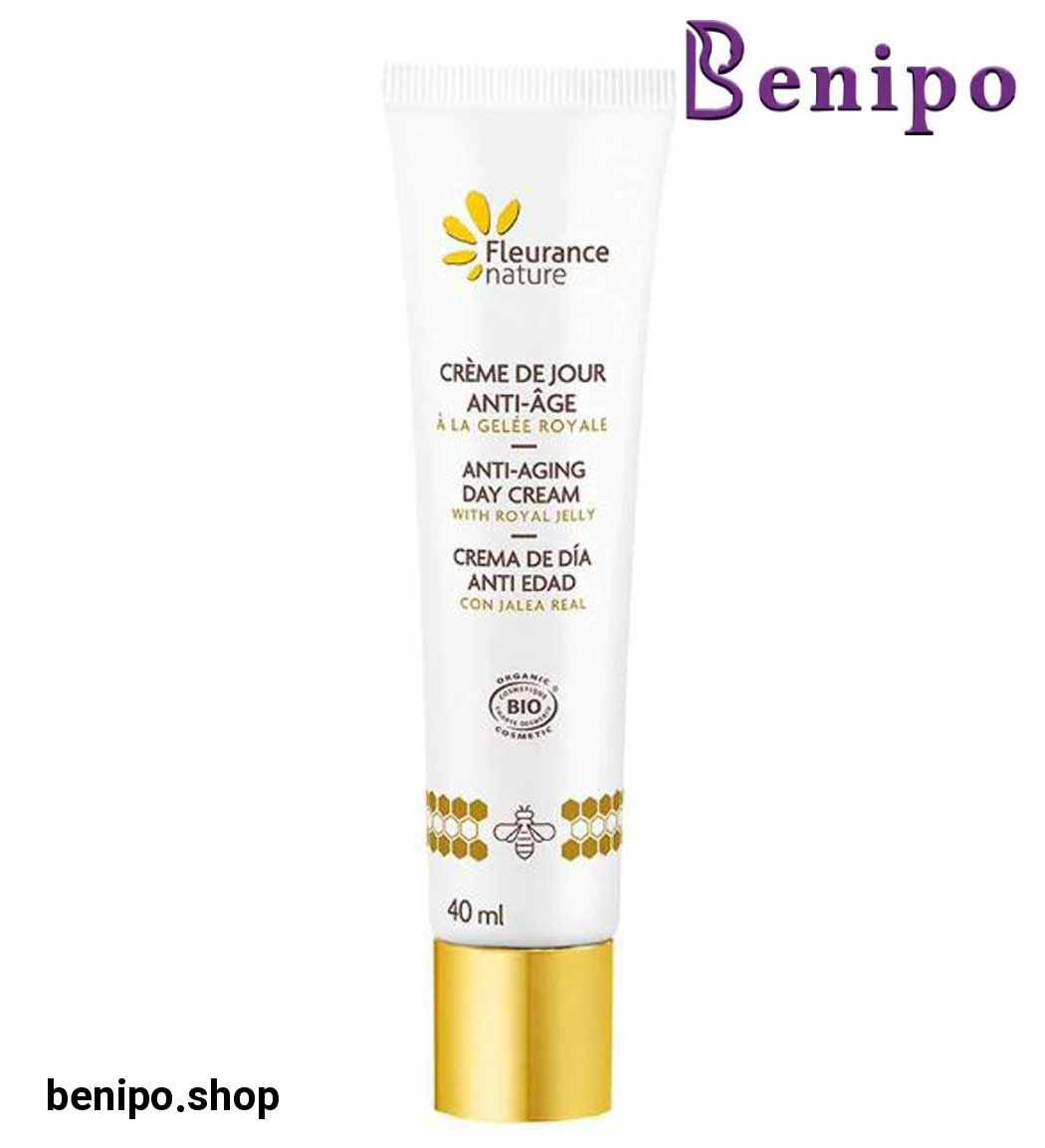 کرم ضد پیری روز طبیعی و ارگانیک حاوی ژل رویال 40میل