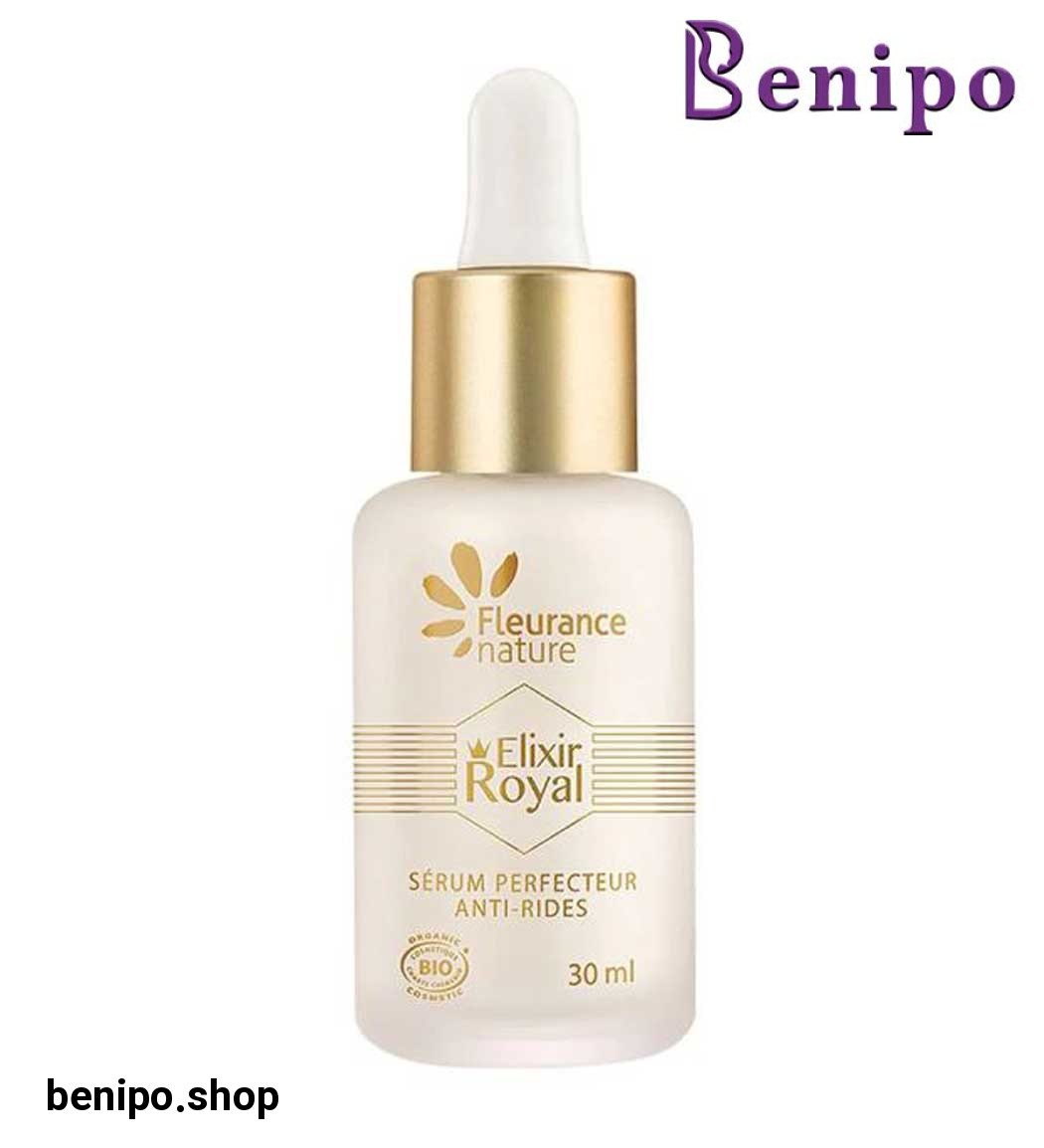 سرم سفت کننده و ضد چروک طبیعی و ارگانیک مدل Elixir Royal حجم 30میل
