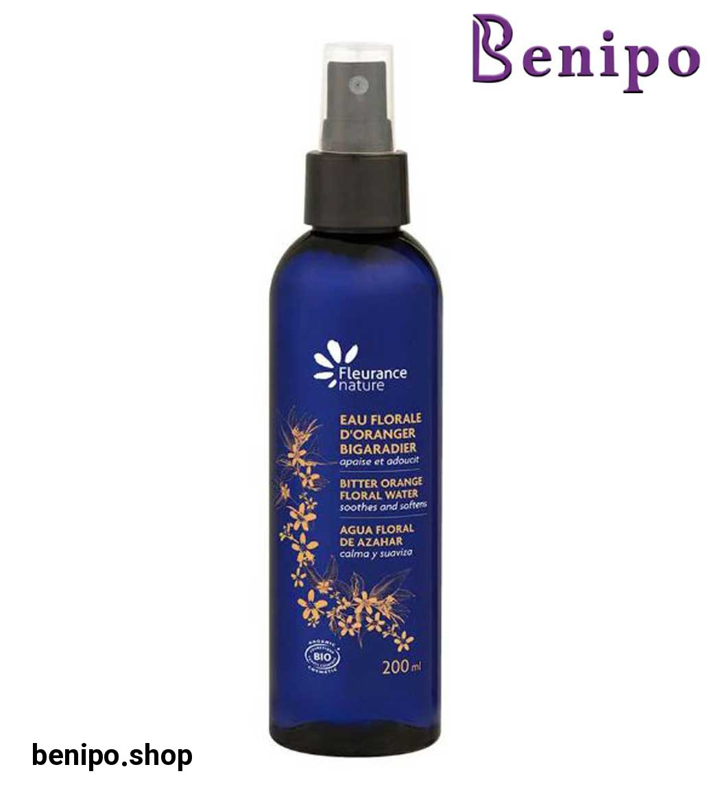 افشانه صورت طبیعی و ارگانیک حاوی عصاره شکوفه پرتقال 200میل