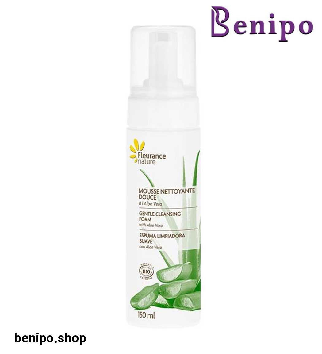 فوم شستشو صورت طبیعی و ارگانیک حاوی عصاره آلوئه ورا 150 میل