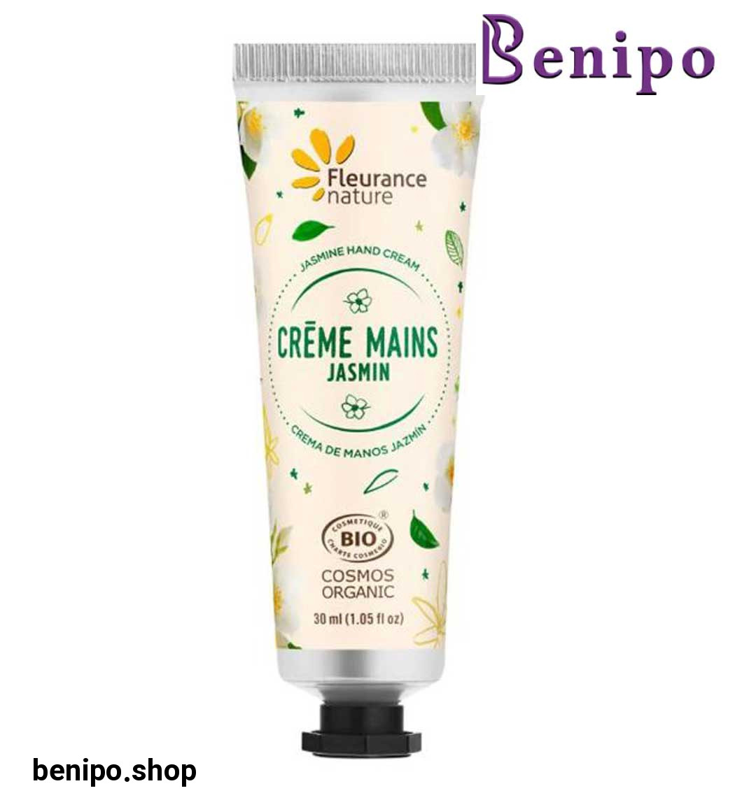 کرم دست طبیعی و ارگانیک حاوی عصاره گل یاس 30میل