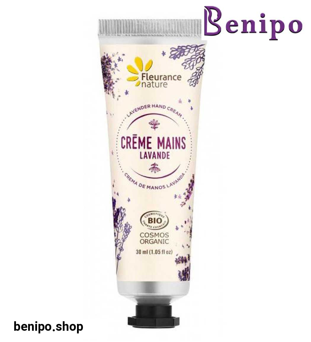 کرم تسکین دهنده دست طبیعی و ارگانیک حاوی عصاره اسطوخودوس 30میل