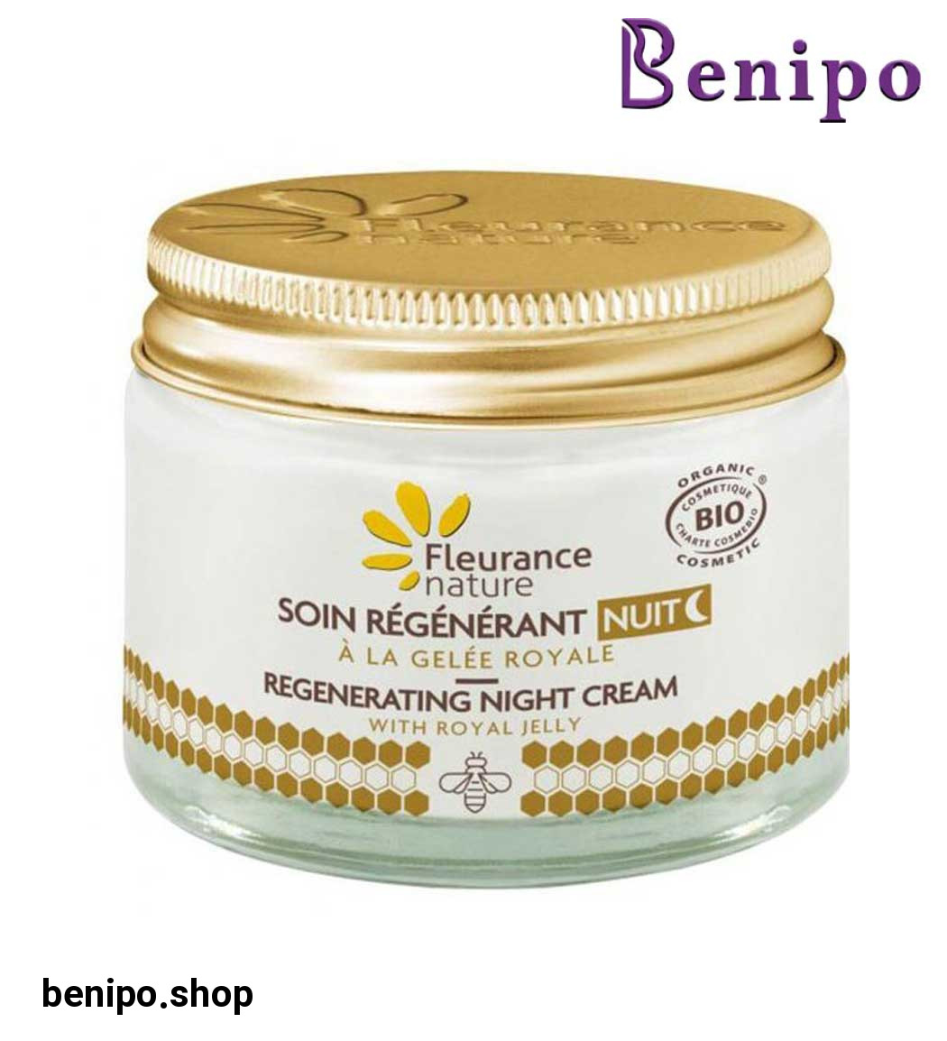 کرم شب بازسازی کننده پوست طبیعی و ارگانیک حاوی ژل رویال 50میل