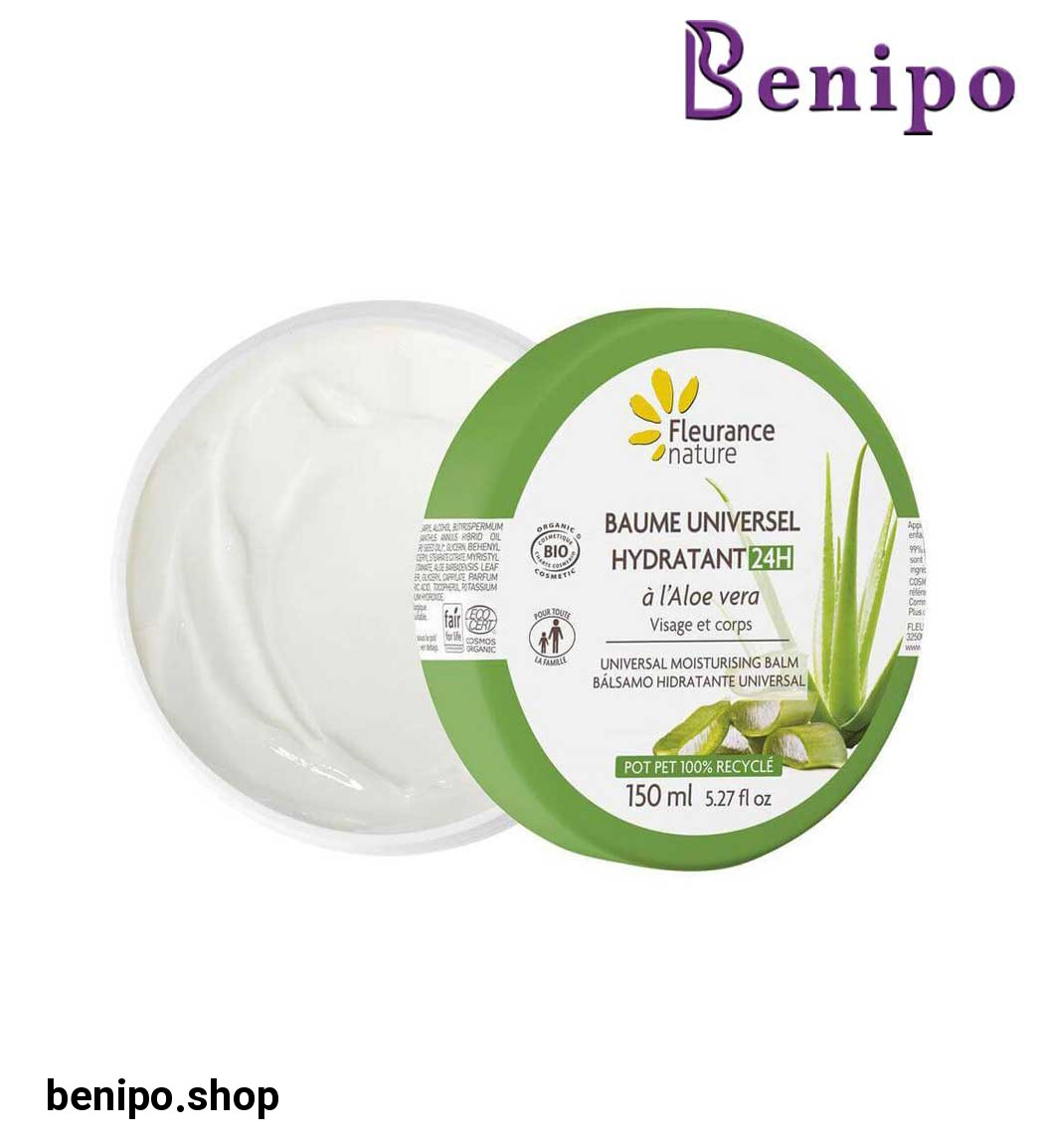 بالم مرطوب کننده پوست طبیعی و ارگانیک حاوی عصاره آلوئه ورا  150 میل