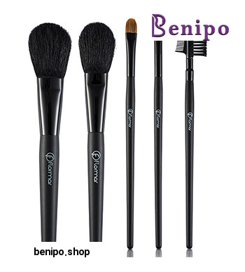 ست برس آرایشی 5 تکه