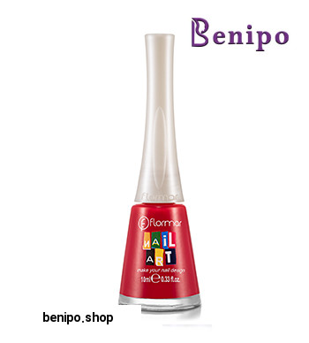 لاک طراحی ناخن با برس نازک