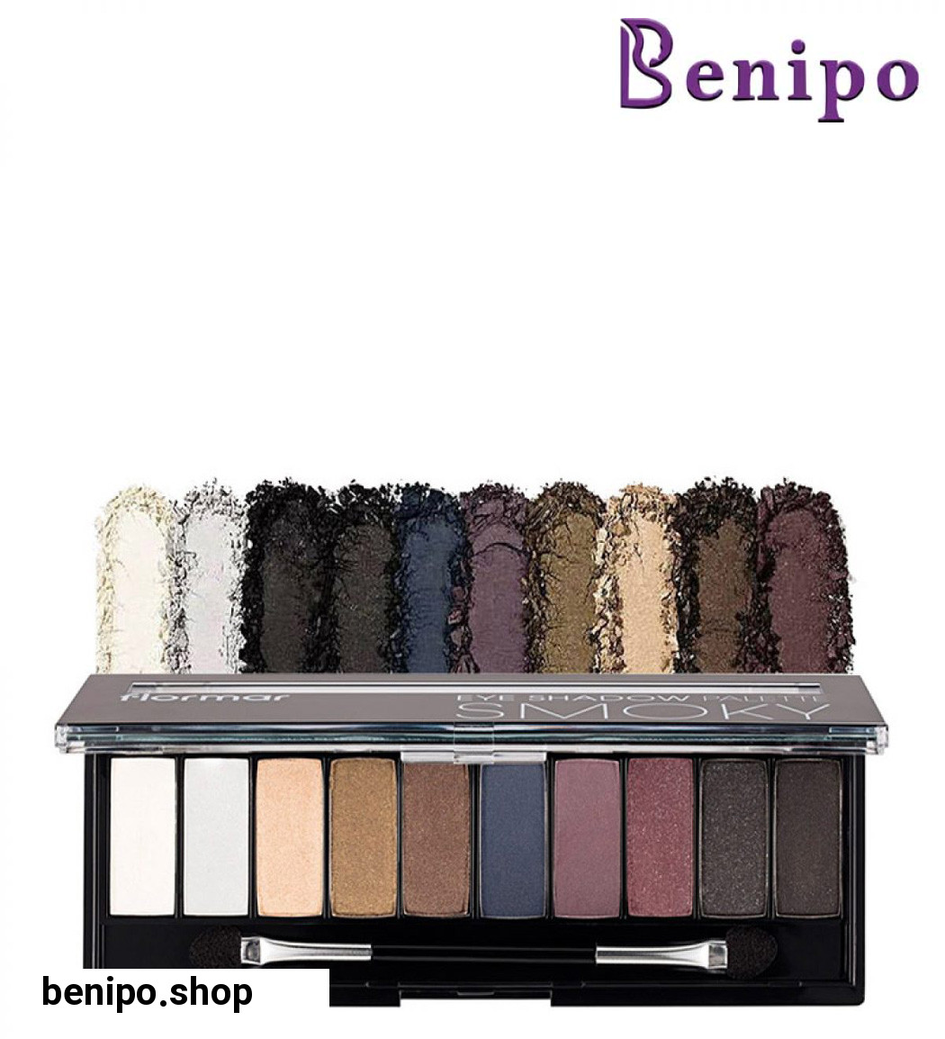 پالت سایه چشم فلورمار مدل Smoky شماره 02