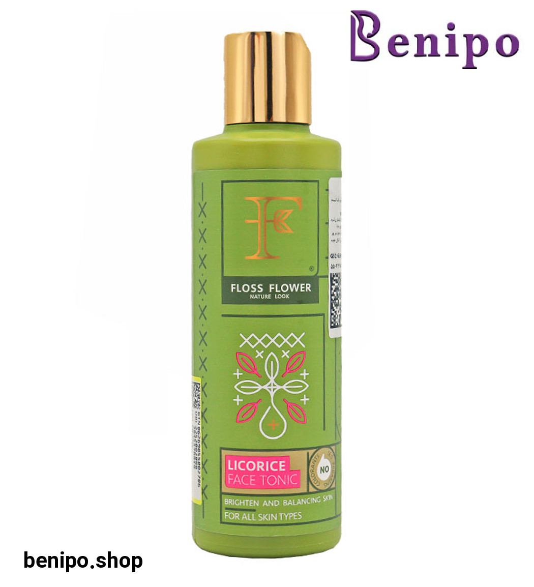 تونر روشن کننده و ضد لک پوست شیرین بیان 200میل