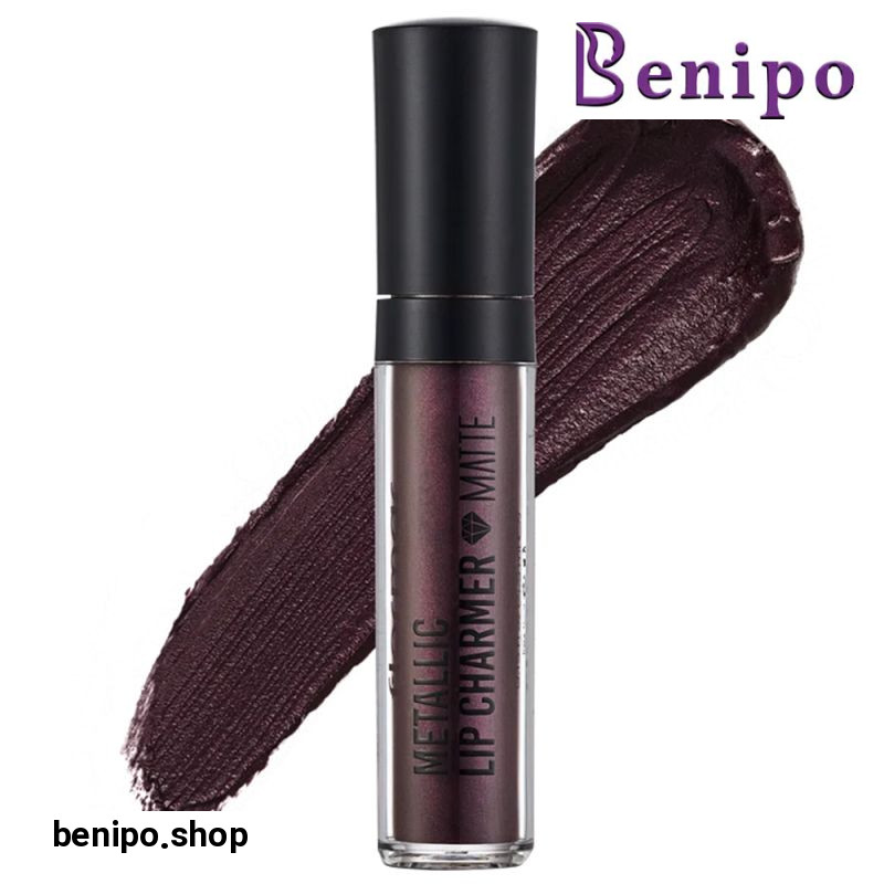رژ لب مایع متالیک مات مدل Lip Charmer