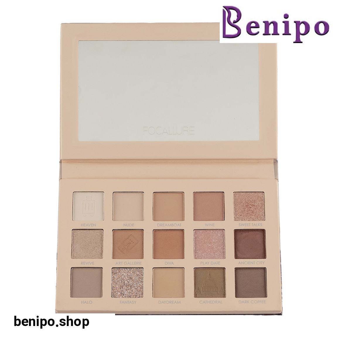 پلت سایه 15 رنگ تراول