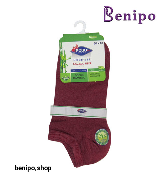 جوراب مچی زنانه زرشکی