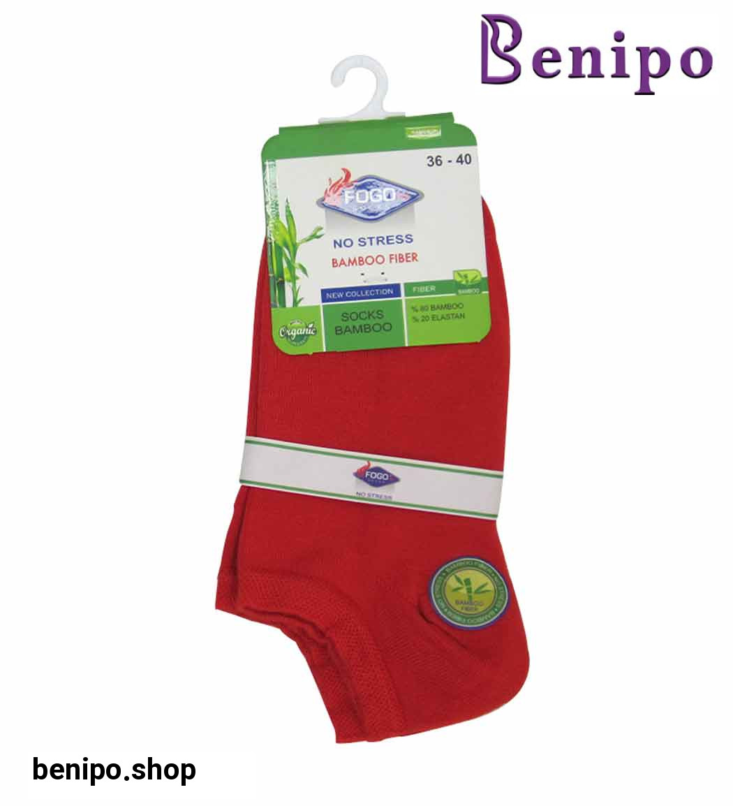 جوراب مچی زنانه قرمز