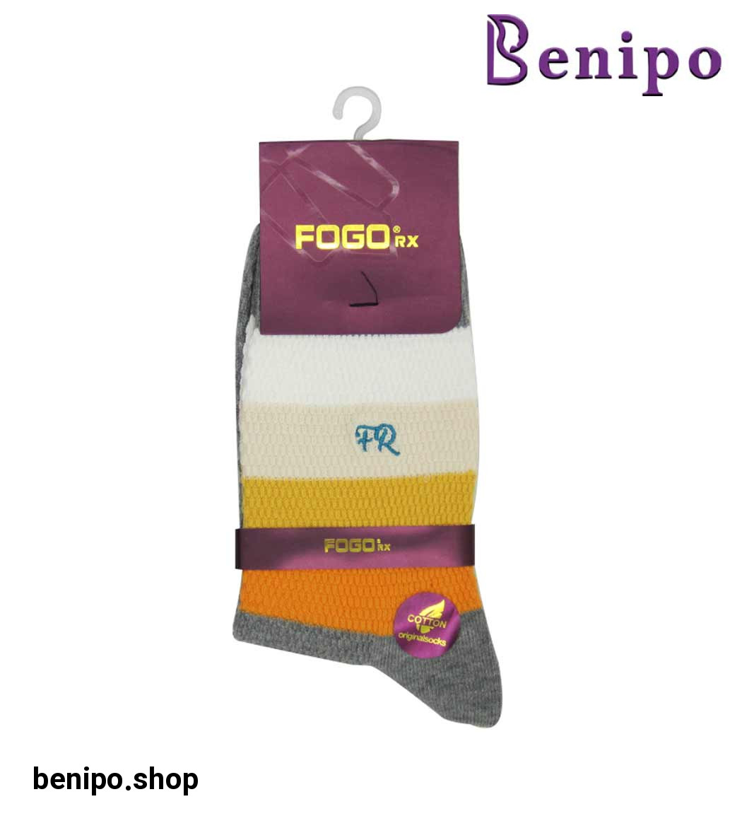 جوراب جودون مردانه چند رنگ خاکستری روشن