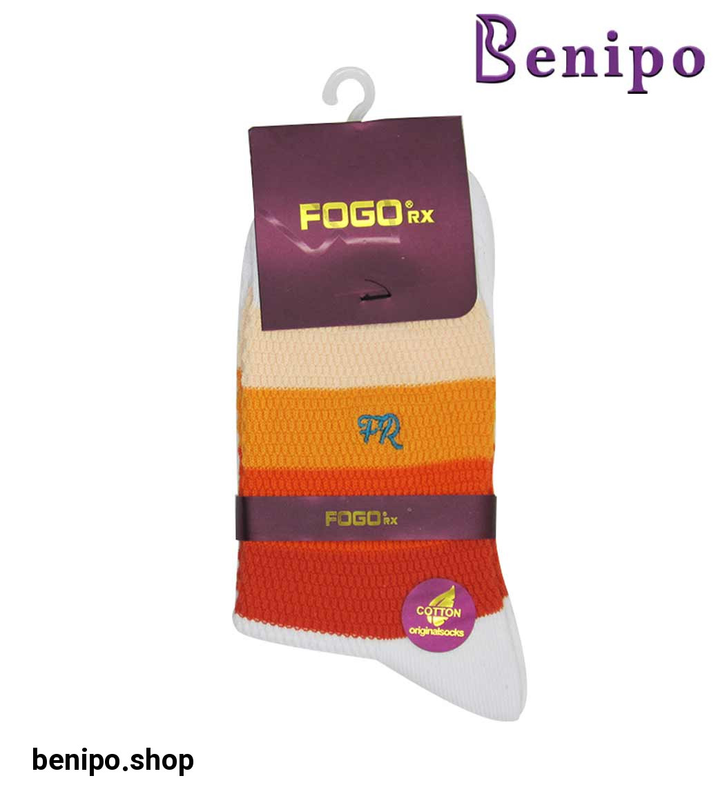 جوراب جودون مردانه چند رنگ نارنجی