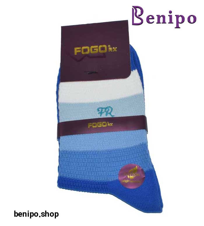 جوراب جودون مردانه فوگو چند رنگ آبی
