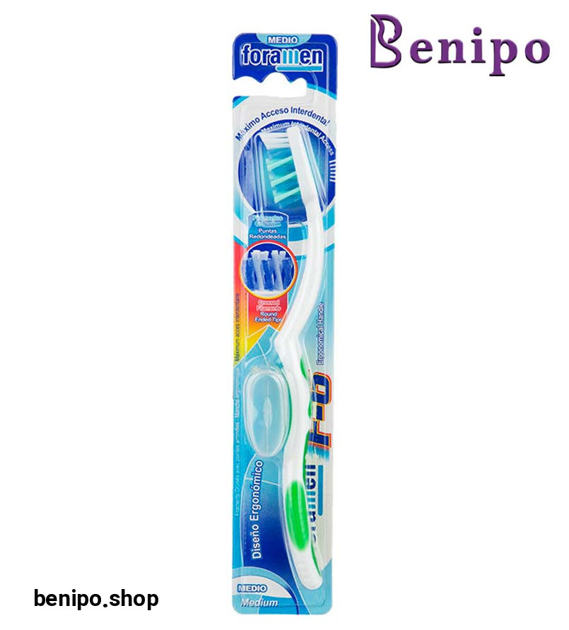 مسواک متوسط مدل اف 6