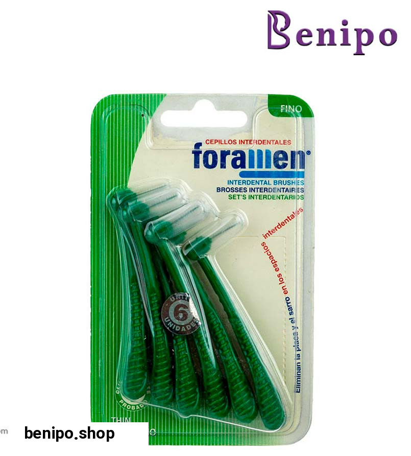 مسواک زاویه دار بین دندانی نازک