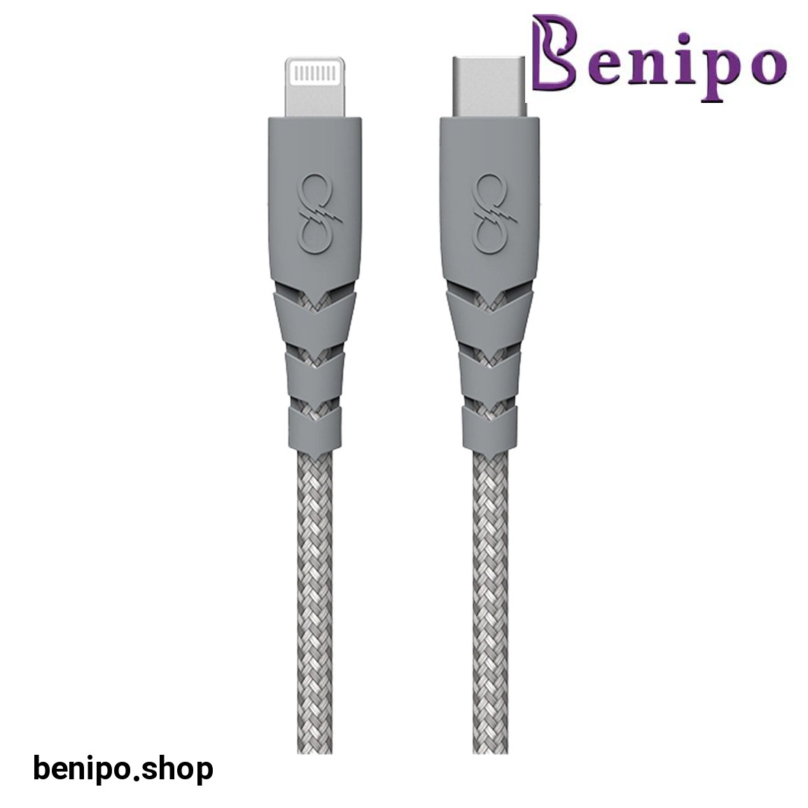 کابل شارژ مدل تقویت شده USB C شارژ سریع طول 1.2 متر