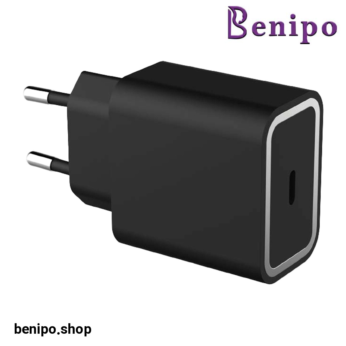 شارژر دیواری مدل شارژ سریع USB C PD با ظرفیت 25 وات