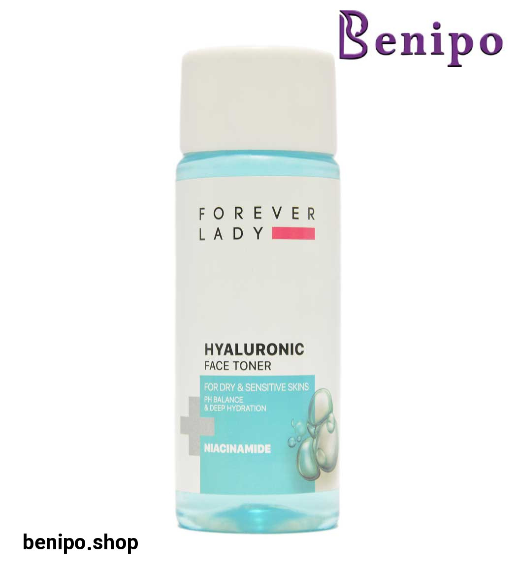 تونر پاک کننده صورت هیالورونیک مناسب برای انواع پوست حجم 150 میل