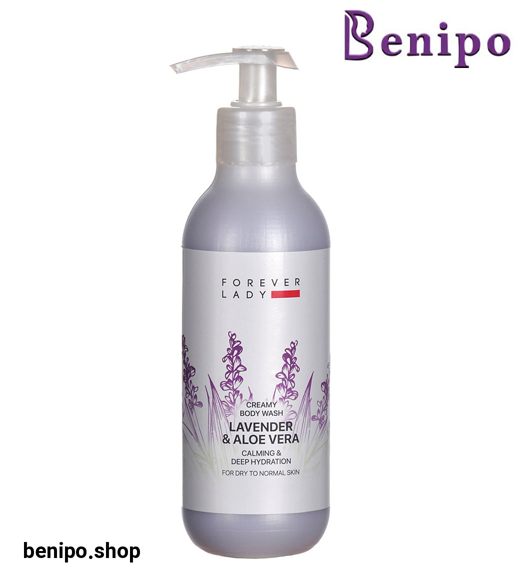 شامپو بدن کرمی مدل آلوئه ورا و لوندر حجم 300 میل