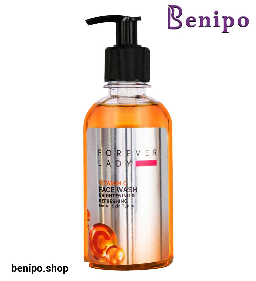 ژل شستشو صورت ویتامین سی مناسب برای انواع پوست حجم 250 میل