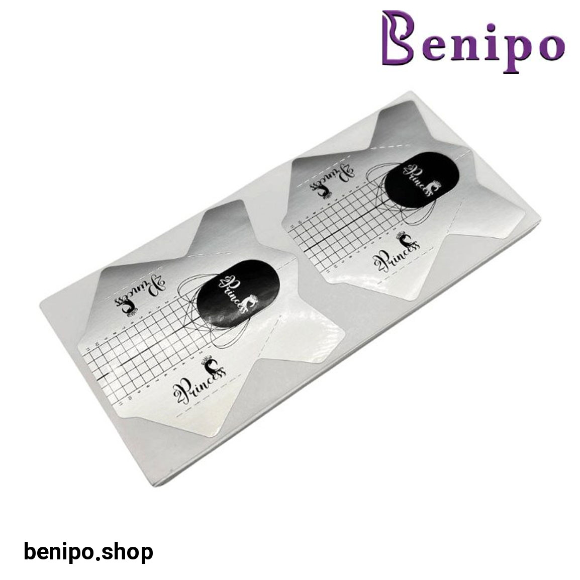 فرمر آلمینیومی کاشت ناخن کد 66 بسته 100 عددی