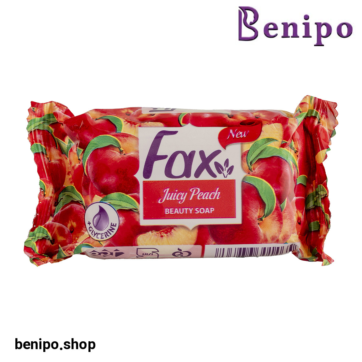 صابون حاوی رایحه میوه هلو وزن 70 گرم