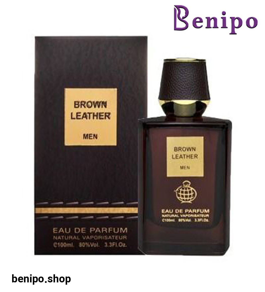 ادوپرفیوم مردانه Brown Leather حجم 100میل