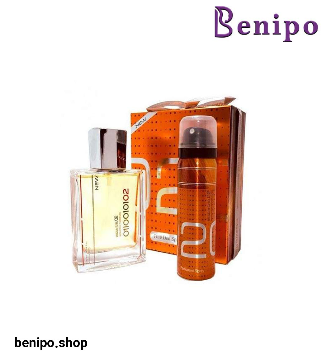 ست عطر و اسپری مردانه مدل Escntric molecules 02