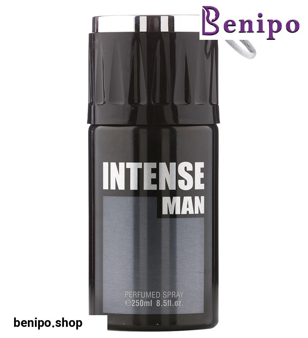 اسپری خوشبوکننده بدن مدل Intense Man حجم 250میل