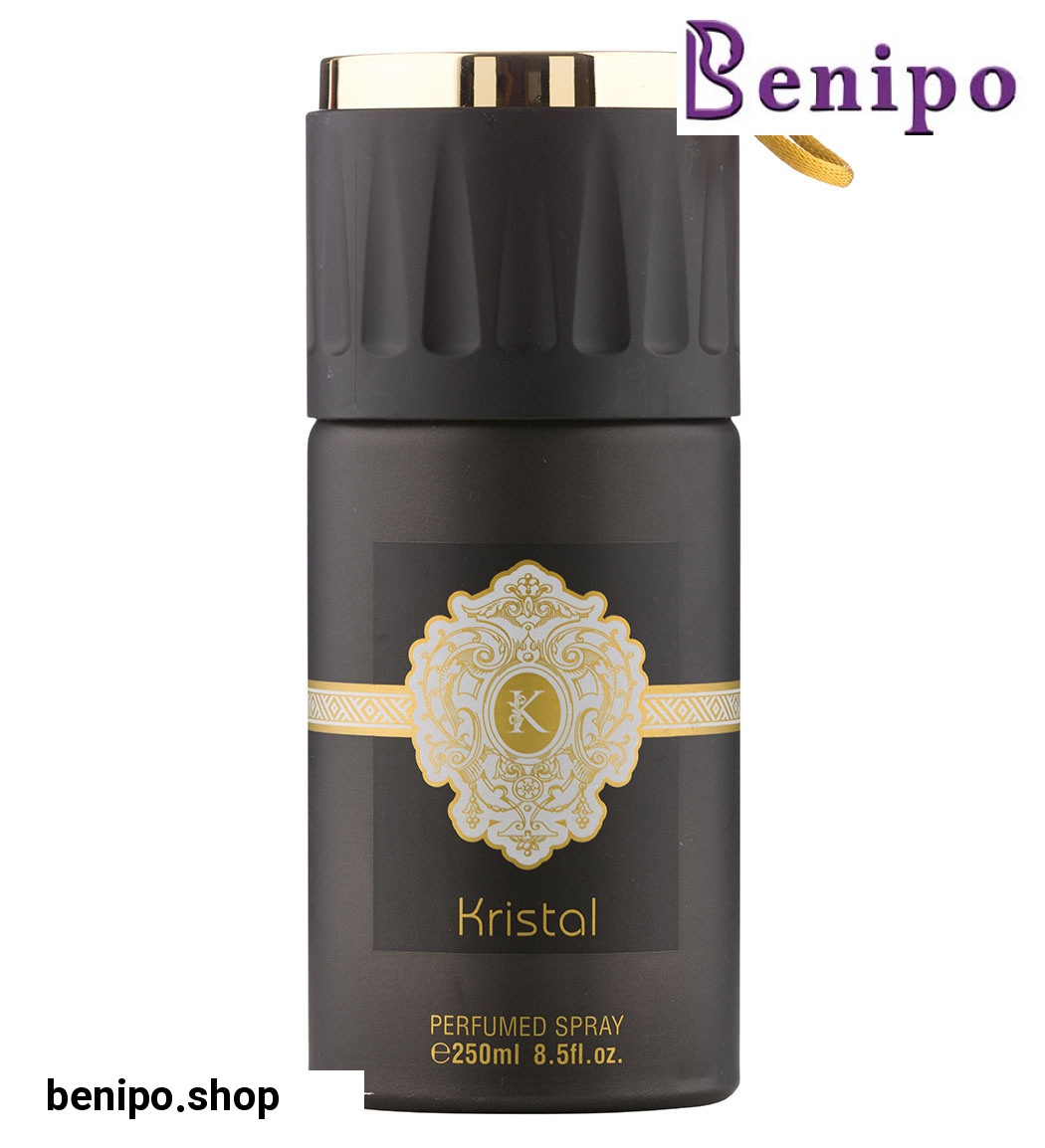 اسپری خوشبوکننده بدن مدل Kristal حجم 250میل